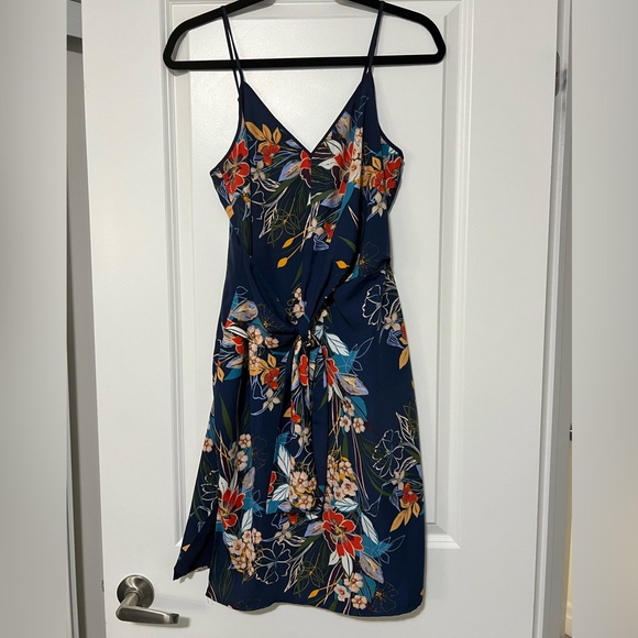 Adelyn Rae | Stevie Tie Slip Dress Small - Picture 4 of 8